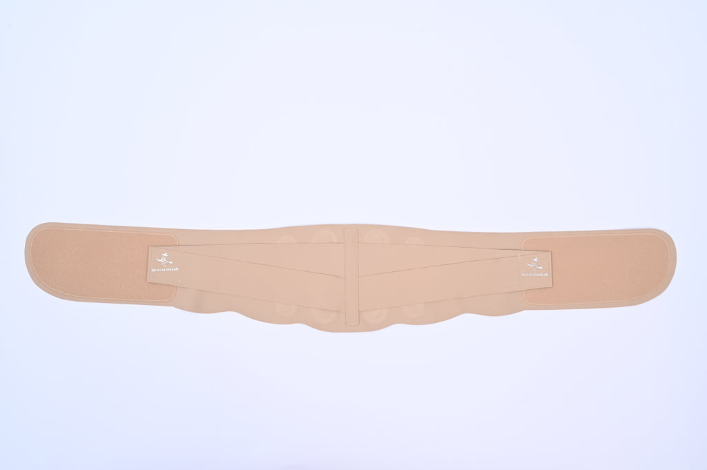 Waist protectors for athletic use nude