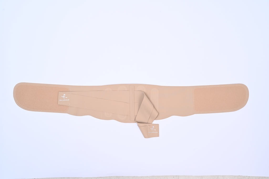 Waist protectors for athletic use nude